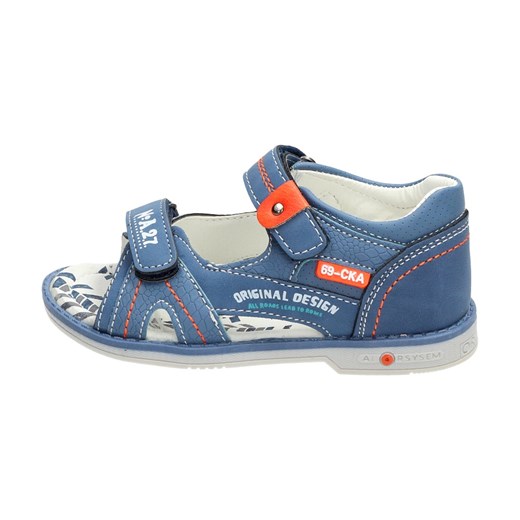 Niebieskie sandałki, buty dziecięce BADOXX 557 Badoxx  25 wyprzedaż suzana.pl 