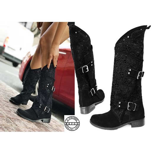 Biker X5 koronka czarny36-41 Beyco czarny