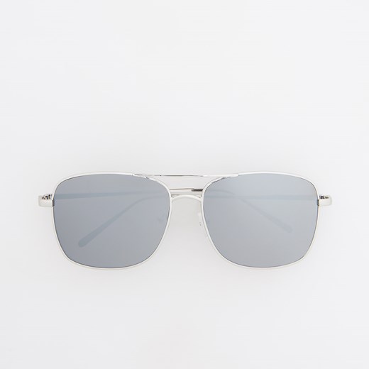 Reserved - Okulary przeciwsłoneczne - Srebrny  Reserved One Size 