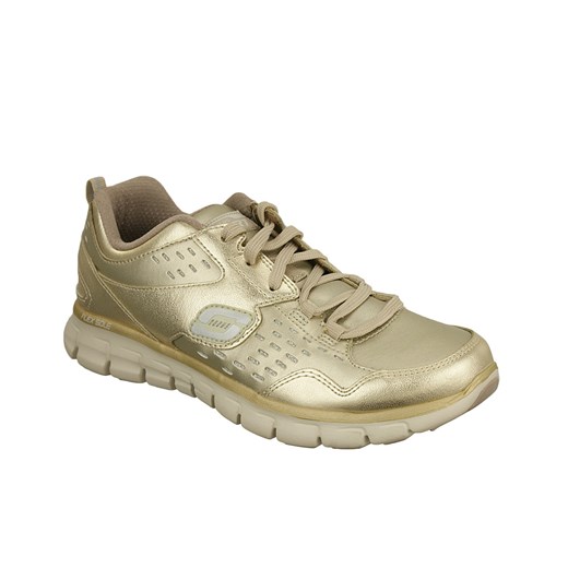 SKECHERS 11966/GLD gold, półbuty sportowe damskie