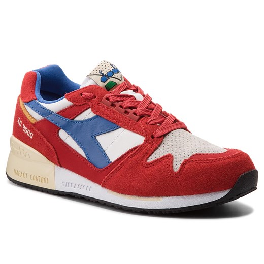 Sneakersy DIADORA - I.C. 4000 Premium 501.170945 01 C6577 Pompeian Red/Nautical Bl/Vanil Diadora  46 promocyjna cena eobuwie.pl 