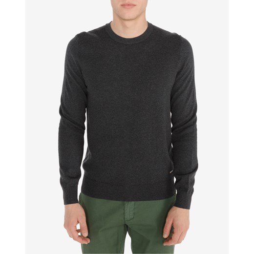 Hugo Boss Orange Akroeged Sweter L Czarny Szary Hugo Boss Orange S BIBLOO