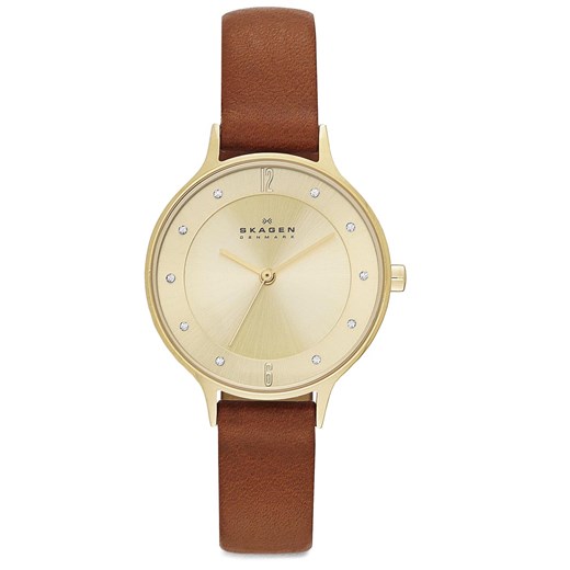 Zegarek SKAGEN - Anita SKW2147  Light Brown/Gold Skagen   eobuwie.pl