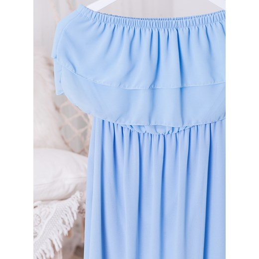 Sukienka MAXI SPAIN - baby blue Selfieroom Selfieroom.pl