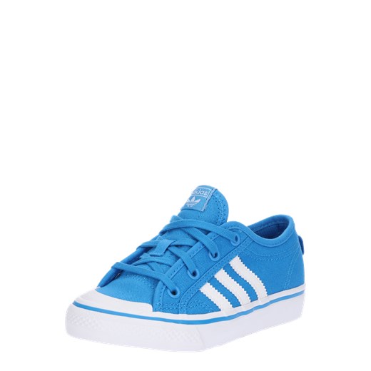 Trampki dziecięce Adidas Originals niebieskie wiązane wiosenne 
