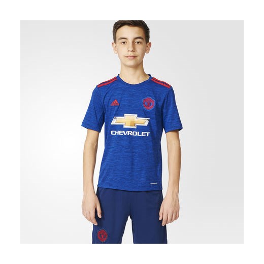 Replika koszulki wyjazdowej Manchester United  Adidas 152  okazja 