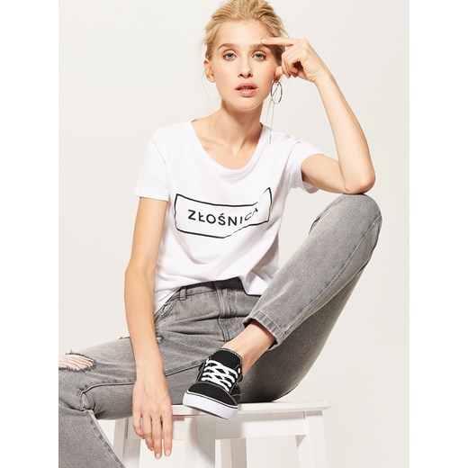 House - T-shirt złośnica - Biały House XS
