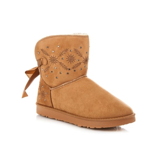 SUEDE SNOW BOOTS