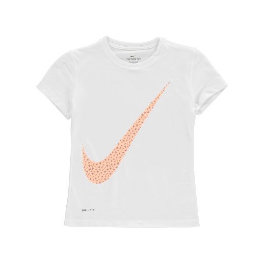 Nike Swoosh Spray T Shirt Junior Girls