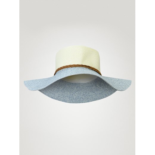 kapelusz plażowy z rzemykiem Allora   