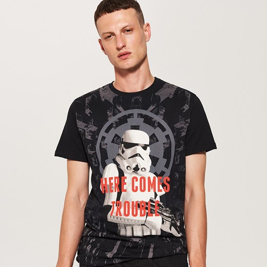 House - T-shirt star wars - Czarny  House L 