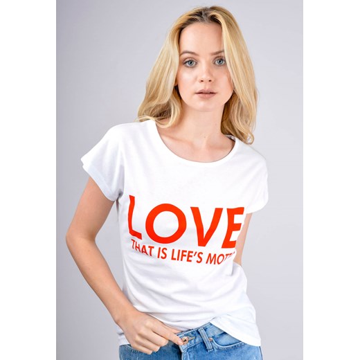 T-shirt z napisem love motto  Zoio XL okazja zoio.pl 