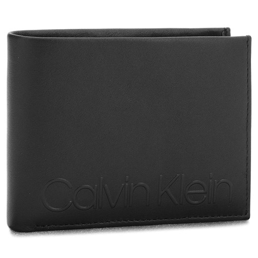 Duży Portfel Męski CALVIN KLEIN BLACK LABEL - Essential 5CC Coin K50K503831 001  Calvin Klein Black Label  eobuwie.pl