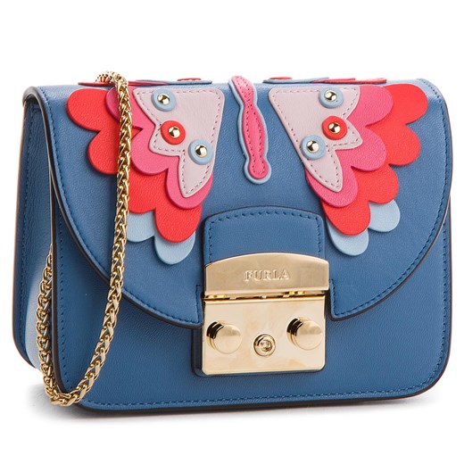 Torebka FURLA - Metropolis Papillon 966307 B BOU1 K58 Genziana e Furla eobuwie.pl