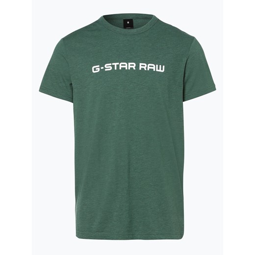 G-Star - T-shirt męski – Loaq, zielony  G-Star L vangraaf