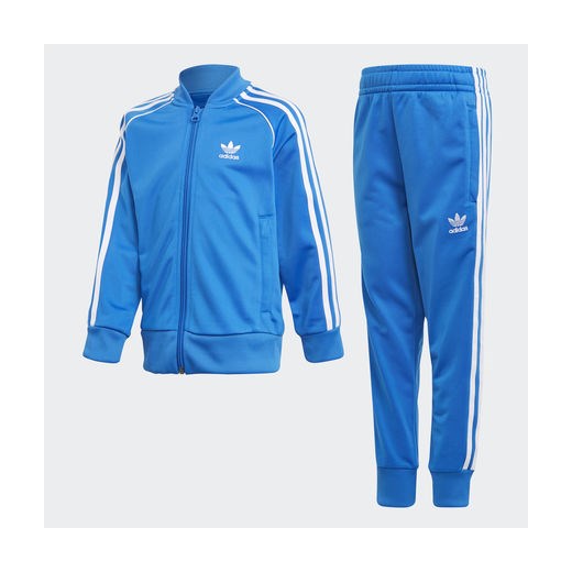 Dres Trefoil SST Adidas niebieski 110 