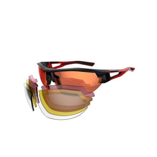 Okulary XC 100 4 PARY SZKIEŁ B'twin uniwersalny Decathlon