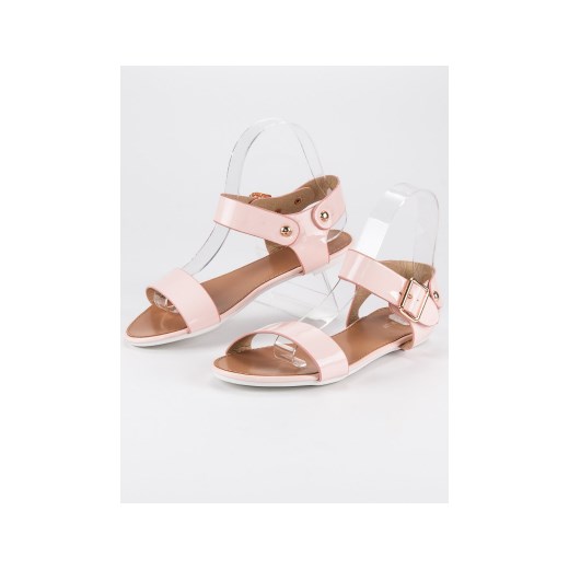 PINK FLAT SANDALS VICES