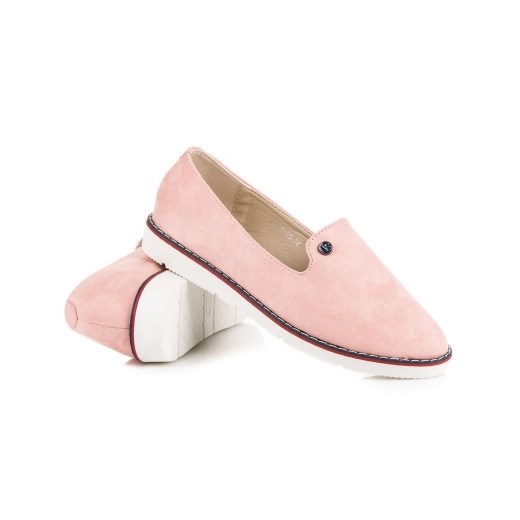PINK SUEDE LORDSY VICES