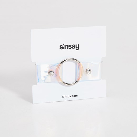 Sinsay - Bransoletka z ringiem - Wielobarwn  Sinsay One Size 