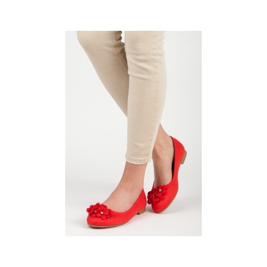 WOMEN'S FLAT SHOES WITH FLOWERS