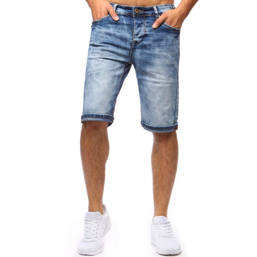 Spodenki jeansowe męskie niebieskie (sx0714) Dstreet  36  okazja 