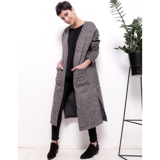 Płaszcz wełniany Kardigan Vzoor OneSize showroom.pl