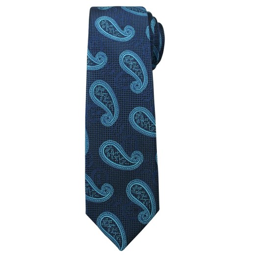 Modny i Elegancki Krawat Alties - Duży Wzór Paisley KRALTS0158 ze sklepu JegoSzafa.pl w kategorii Krawaty - zdjęcie 52172372