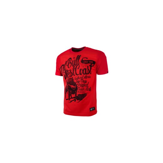 Koszulka Pit Bull Doggy - Czerwona (218017.4500) Pit Bull West Coast  XL ZBROJOWNIA