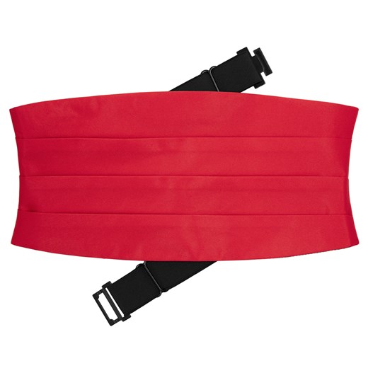 Podstawowy rubinowo-czerwony pas smokingowy