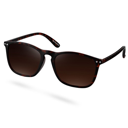 Szylkretowo-brązowe okulary przeciwsłoneczne Walden
