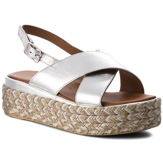 Espadryle INUOVO - 8900 Silver  Inuovo 39 eobuwie.pl