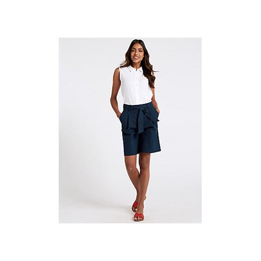 Cotton Rich Tailored Shorts  Marks & Spencer   Marks&Spencer