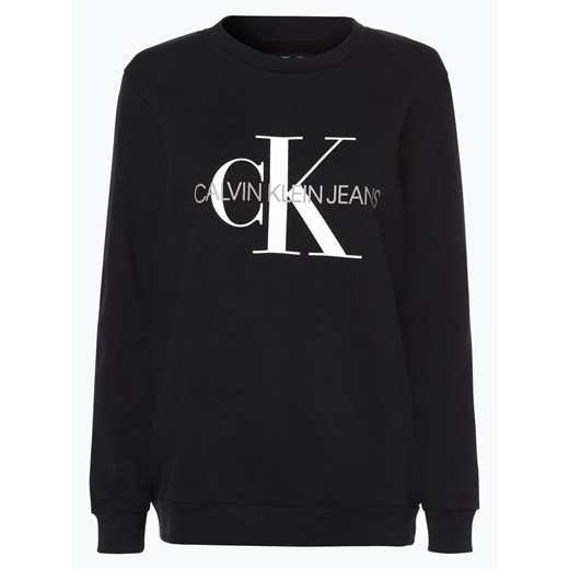 Calvin Klein Jeans - Damska bluza nierozpinana, czarny  Calvin Klein S vangraaf