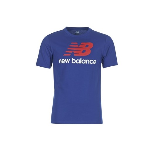 New Balance  T-shirty z krótkim rękawem STACKED LOGO TEE  New Balance  New Balance XL wyprzedaż Spartoo 