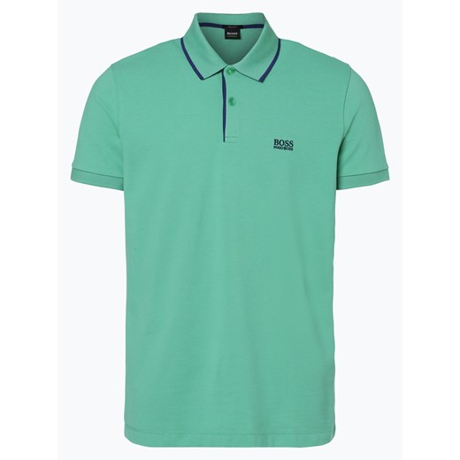 BOSS Athleisure - Męska koszulka polo – Peos 2, zielony Boss Athleisure  L vangraaf promocyjna cena 