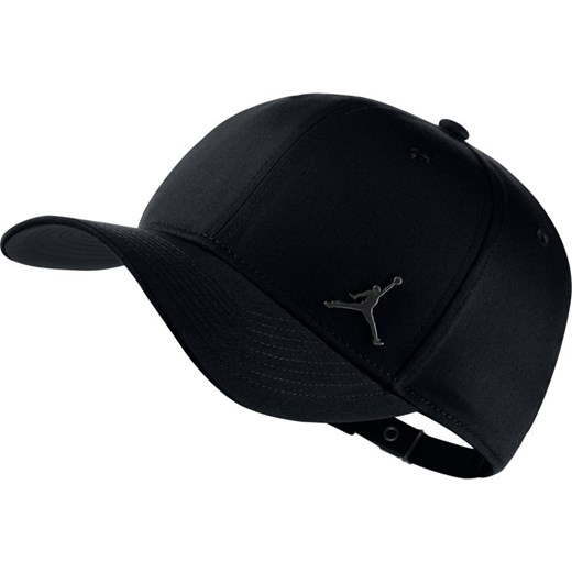 Czapka Air Jordan Classic99 Metal Jumpman - 899657-010 - czarna Air Jordan uniwersalny Basketo.pl