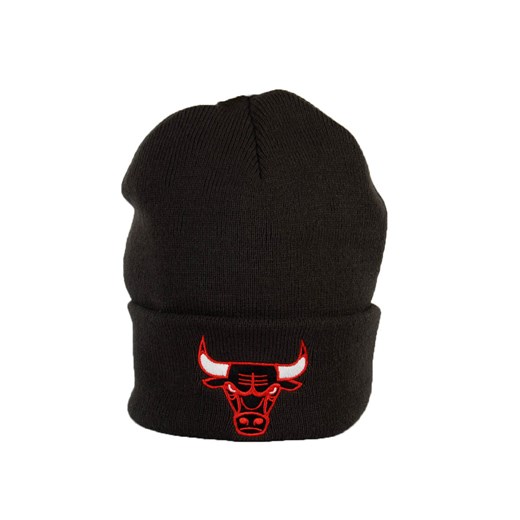 Czapka zimowa Mitchell & Ness NBA Chicago Bulls Team Logo Cuff Knit - EU785-CHIBUL-CHA Mitchell & Ness uniwersalny Basketo.pl