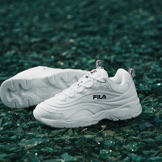 Buty sneakersy Fila Filaray FS1SIA1160X - BIAŁY 43 sneakerstudio.pl