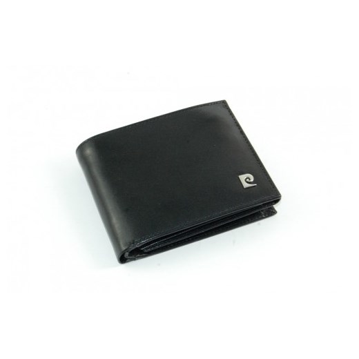 Elegancki portfel męski skórzany Pierre Cardin kolor czarny
