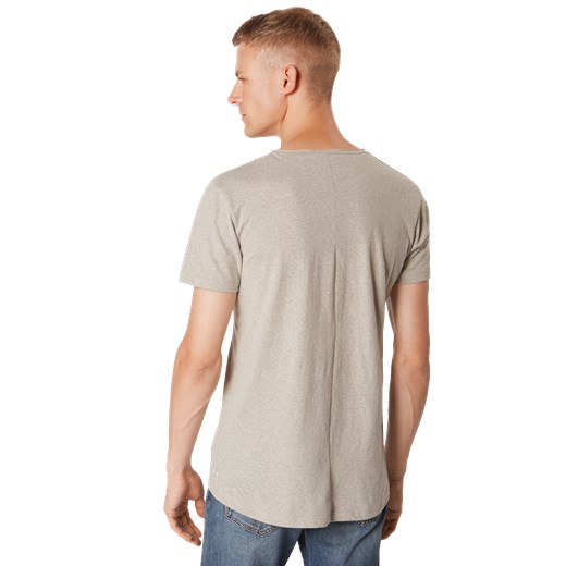 Koszulka 'basic mélange T-shirt T-Shirt 1/2' Tom Tailor Denim  L AboutYou