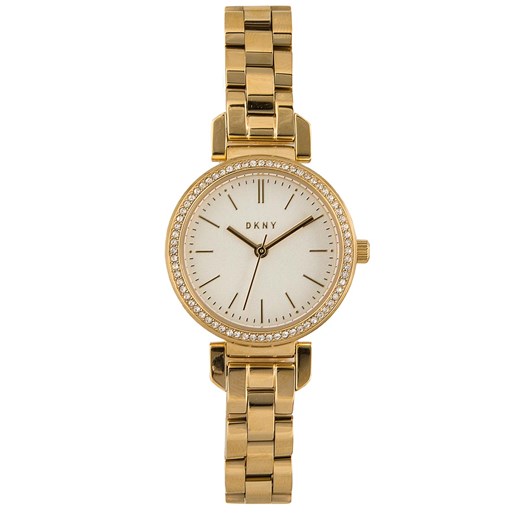Zegarek DKNY - Ellington NY2634 Gold/Gold brazowy Dkny  eobuwie.pl promocja 