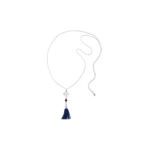 Naszyjnik z niebieskim chwostem  Perlove  Biżuteria-Perlove