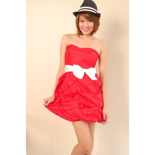 Sukienka Japan Style czerwona S1462