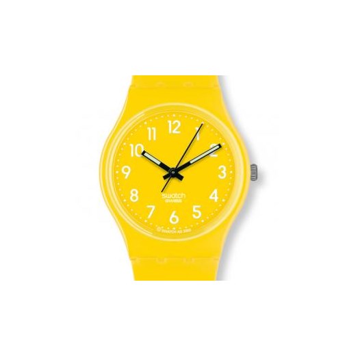 GJ128 LEMON TIME - Zegarek SWATCH COLOUR CODES GJ128 LEMON TIME Dostawa Gratis! 100 Dni na Zwrot Towaru - Gwarancja Satysfakcji!!! otozegarki zolty błyszczący