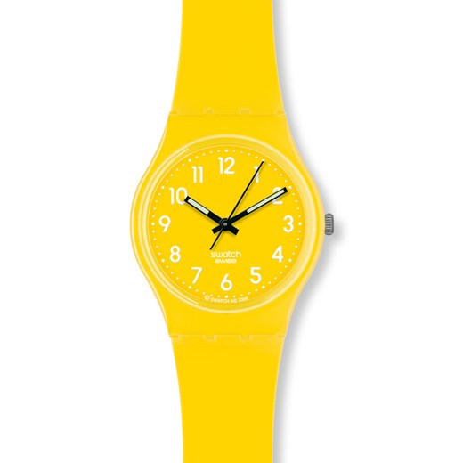 GJ128 LEMON TIME - Zegarek SWATCH COLOUR CODES GJ128 LEMON TIME Dostawa Gratis! 100 Dni na Zwrot Towaru - Gwarancja Satysfakcji!!! otozegarki zolty błyszczące