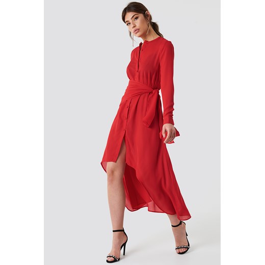 Sukienka Na-kd Trend czerwona 