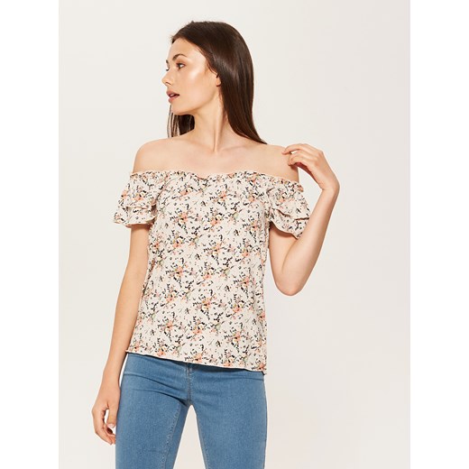 House - Bluzka off shoulder - Wielobarwn  House L 