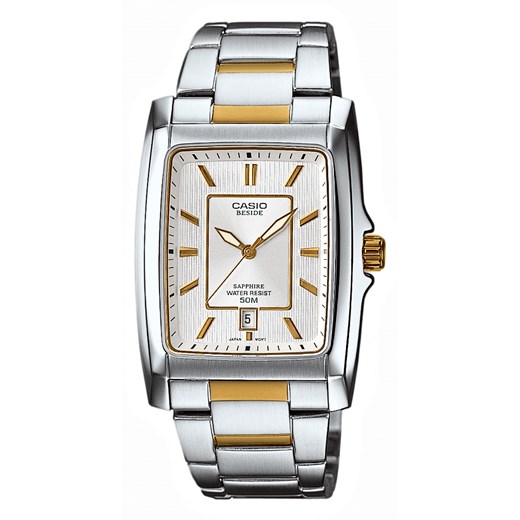 ZEGAREK CASIO BEM-112SG-7AVEF Beside BEM 112SG 7AVEF Dostawa Gratis! 100 Dni na Zwrot Towaru - Gwarancja Satysfakcji!!! otozegarki bezowy damskie