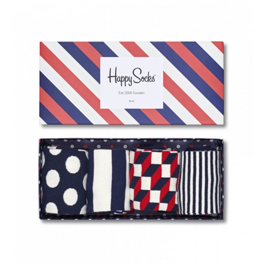 Happy Socks Stripe Socks Gift Box XBDO09-6000